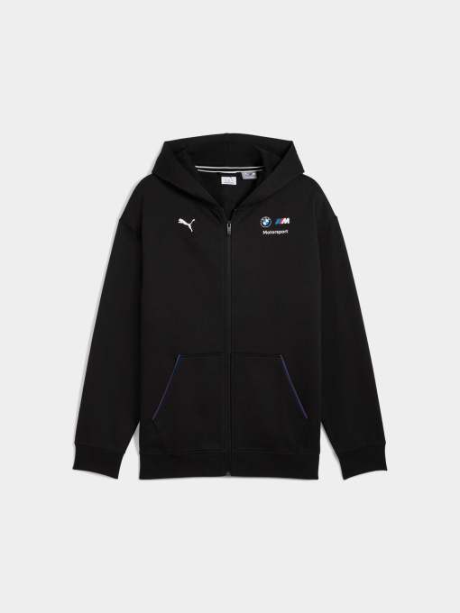 Кофта спортивная PUMA Bmw Mms Ess+ Fz Hdd Jkt Fl модель 633049 Фото