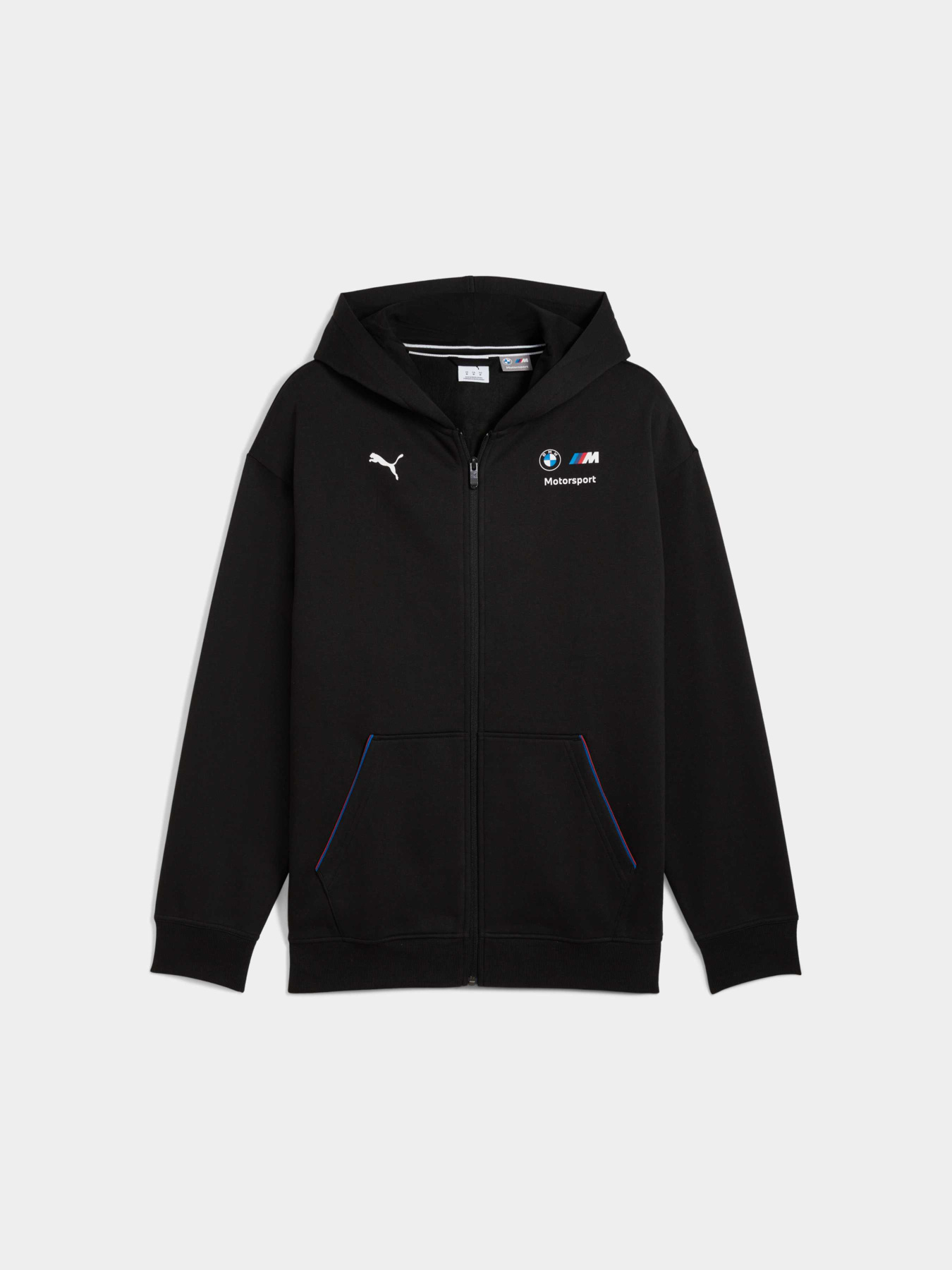 Спортивна кофта PUMA Bmw Mms Ess+ Fz Hdd Jkt Fl модель 633049 Фото