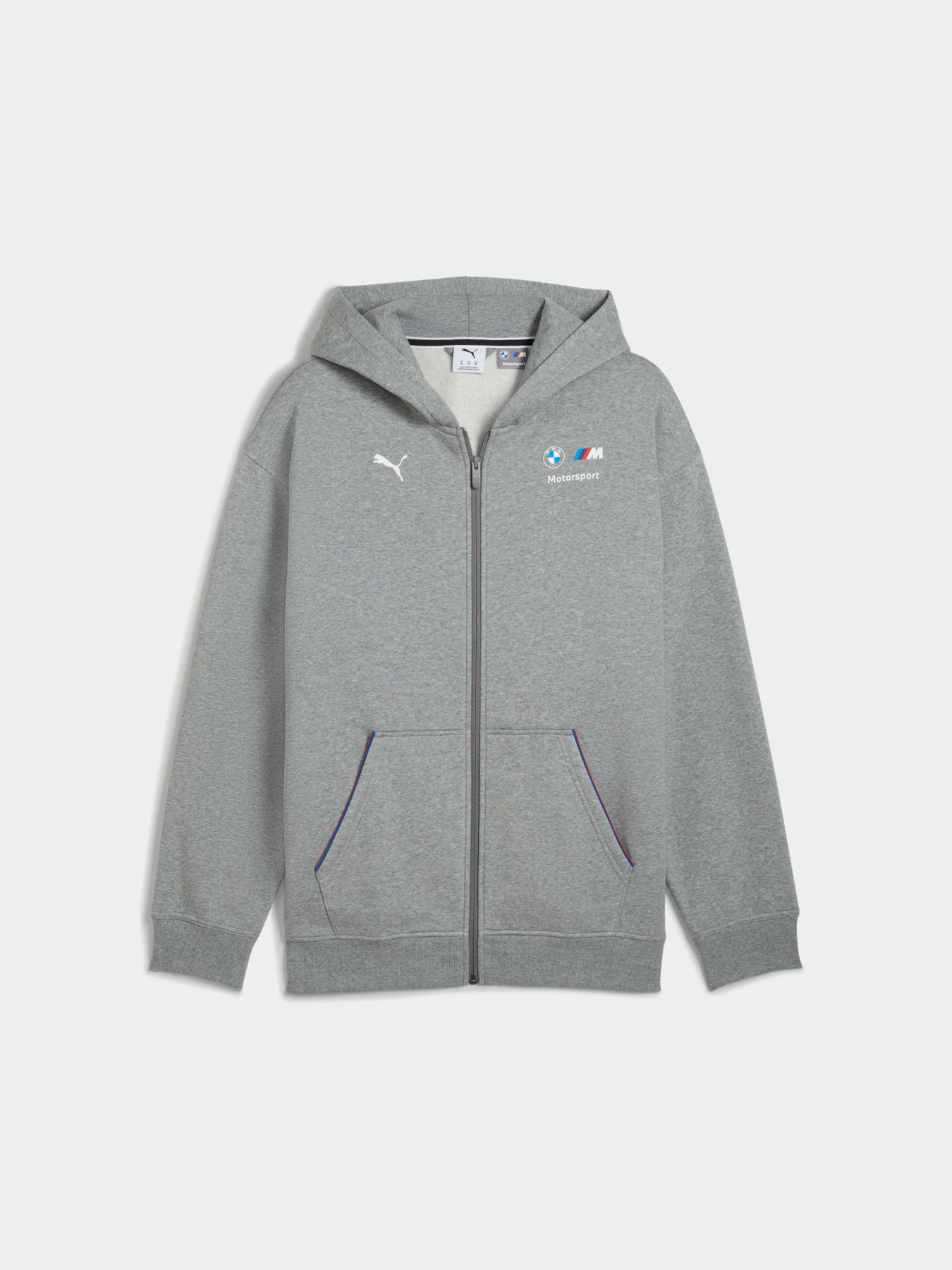 Кофта спортивна PUMA Bmw Mms Ess+ Fz Hdd Jkt Fl модель 633049 Фото