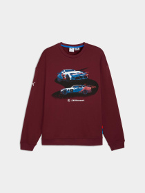 Свитшот PUMA Bmw Mms Graphic Crew Sweat модель 632593 Фото
