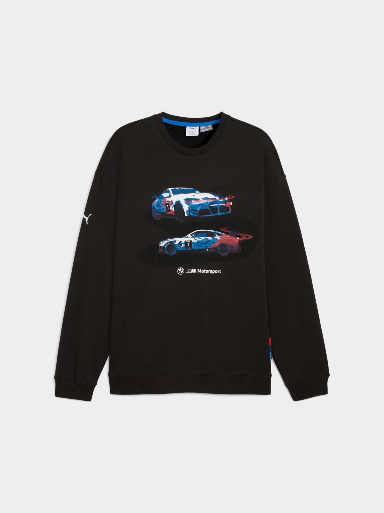 Свитшот PUMA Bmw Mms Graphic Crew Sweat модель 632593 Фото