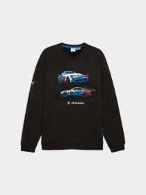 Свитшот PUMA Bmw Mms Graphic Crew Sweat модель 632593 Фото