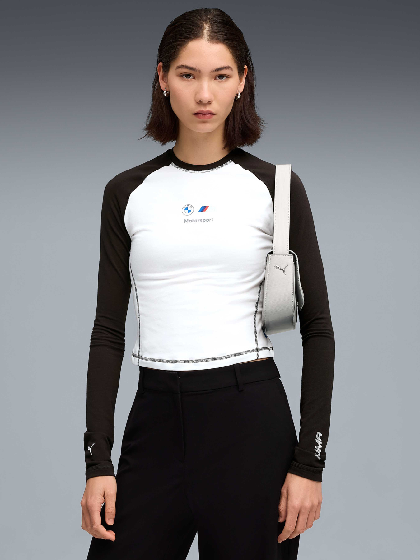 Лонгслив PUMA Bmw Mms Wmn Baby Doll Ls модель 632611 Фото