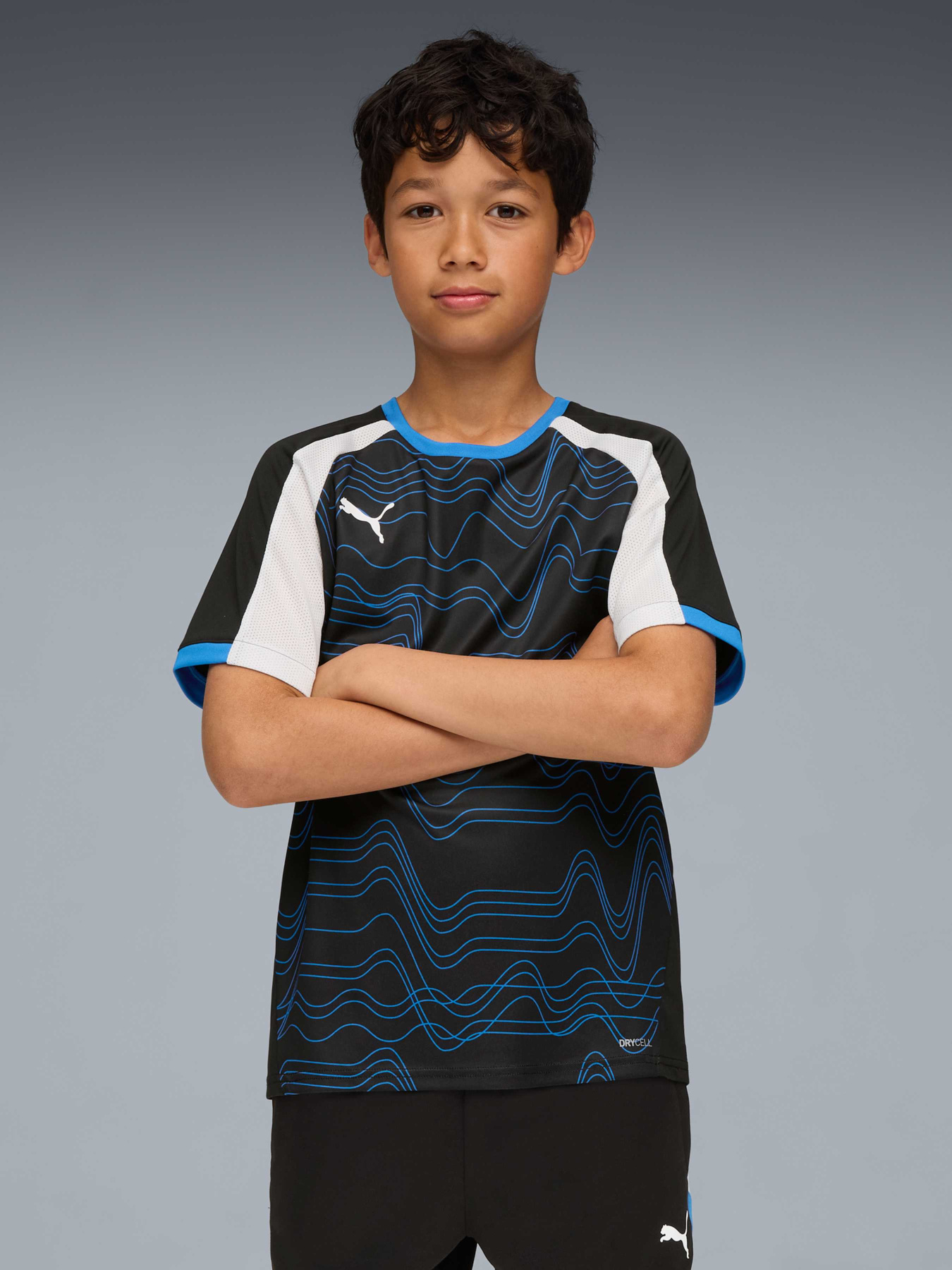 Футболка спортивна PUMA Individualligagraphic Jsy Jr модель 659925 Фото