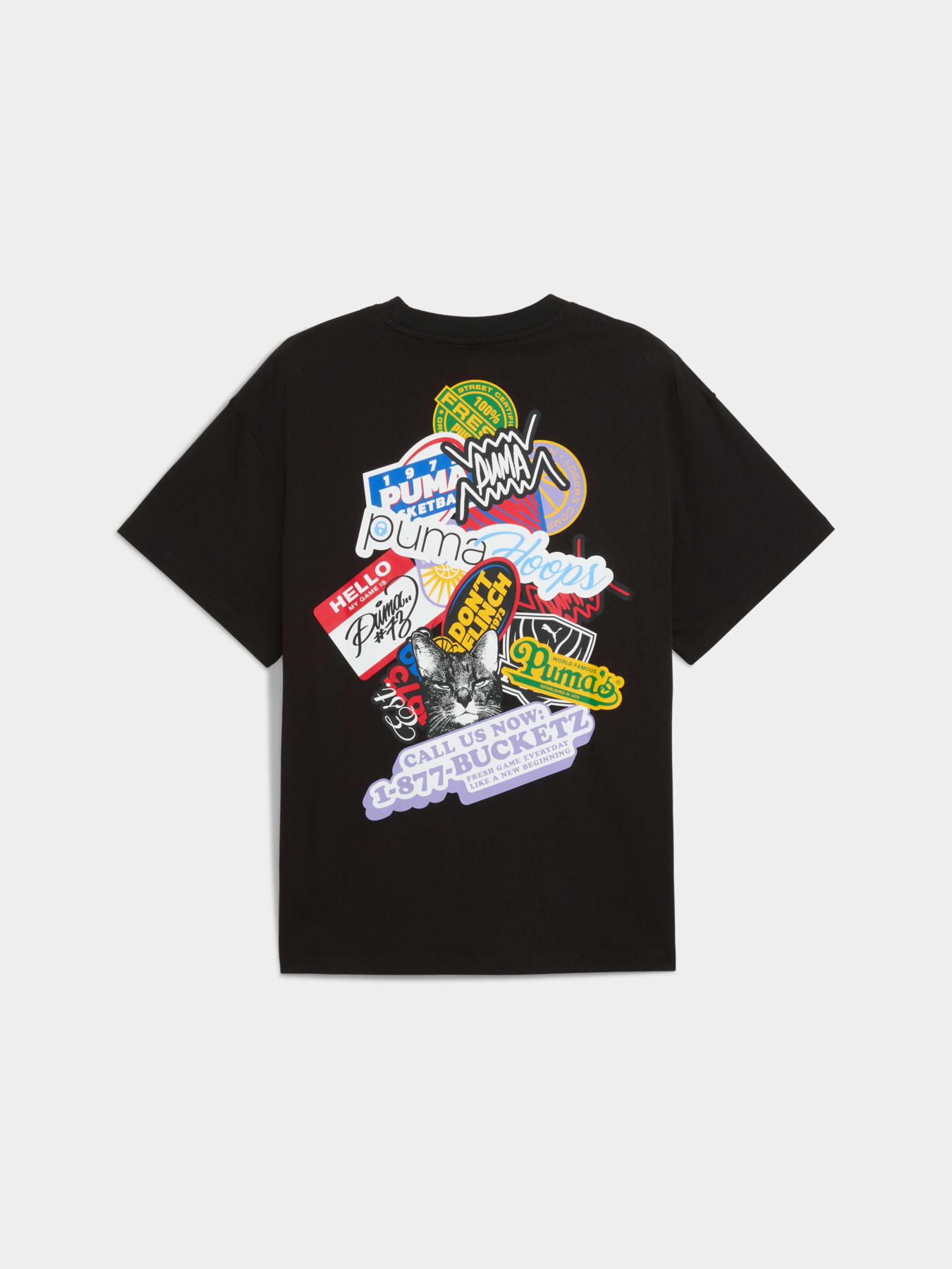 Футболка PUMA Hooperhotline Tee I модель 632835 Фото