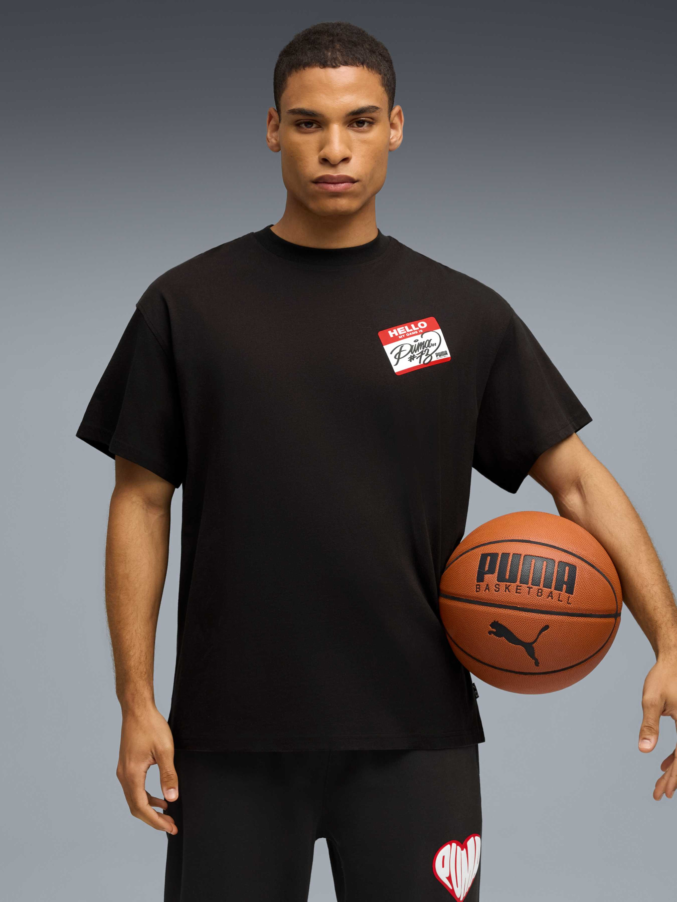 Футболка PUMA Hooperhotline Tee I модель 632835 Фото