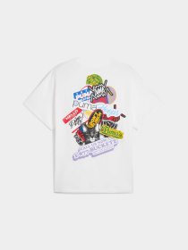 Футболка PUMA Hooperhotline Tee I модель 632835 Фото