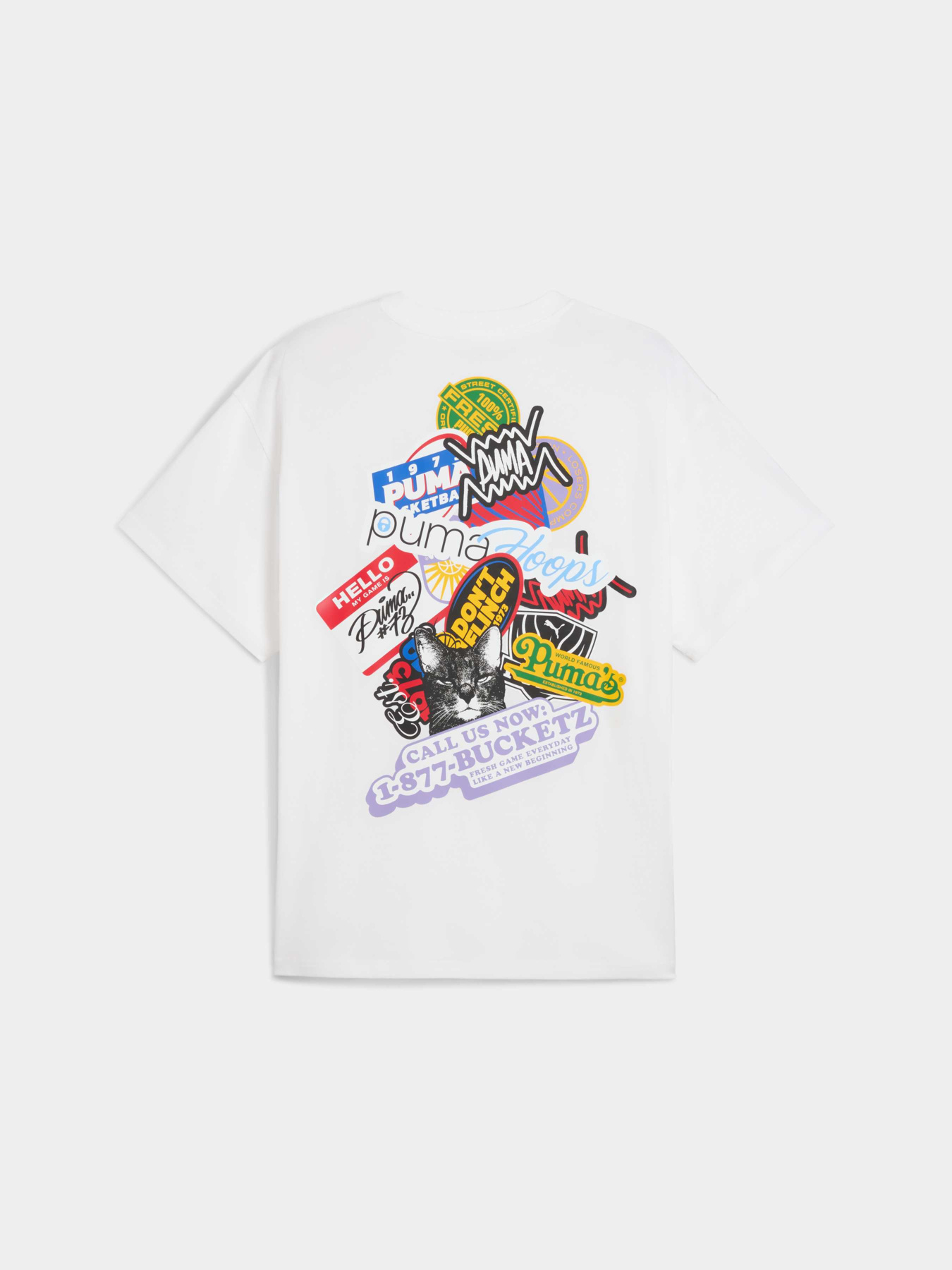Футболка PUMA Hooperhotline Tee I модель 632835 Фото