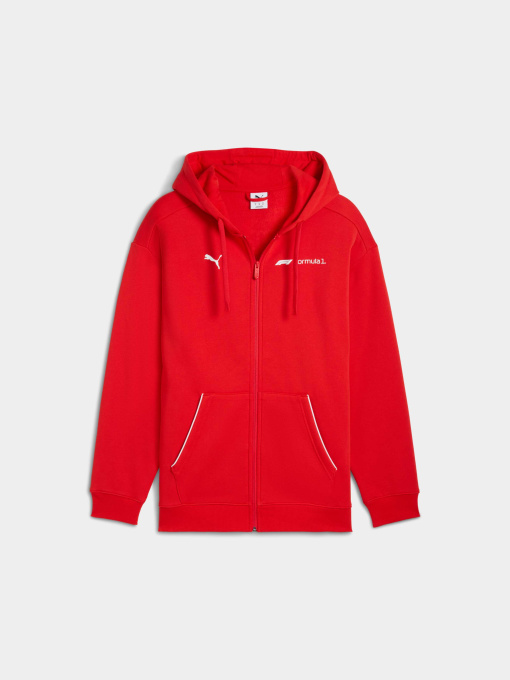 Спортивная кофта PUMA F1 Essential+ Fullzip Hoodie модель 632653 Фото