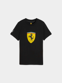Футболка PUMA Ferrari Sportswear Kids Tee модель 632802 Футболка PUMA Ferrari Sportswear Kids Tee модель 632802 Фото