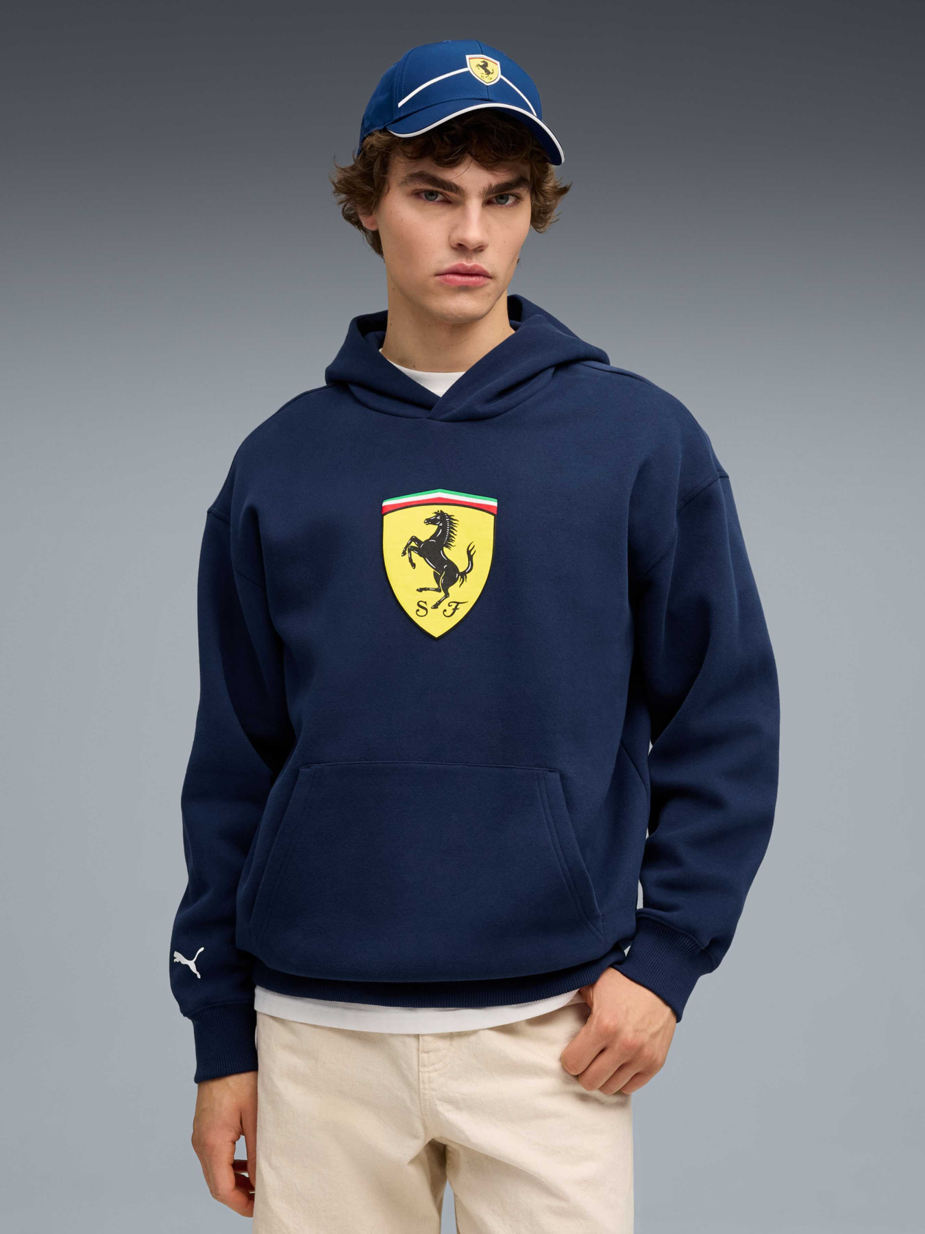 Худи PUMA Ferrari Shield Hoodie модель 632787 Фото