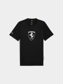 Футболка PUMA Ferrari Tonal Shield Tee модель 632785 Фото