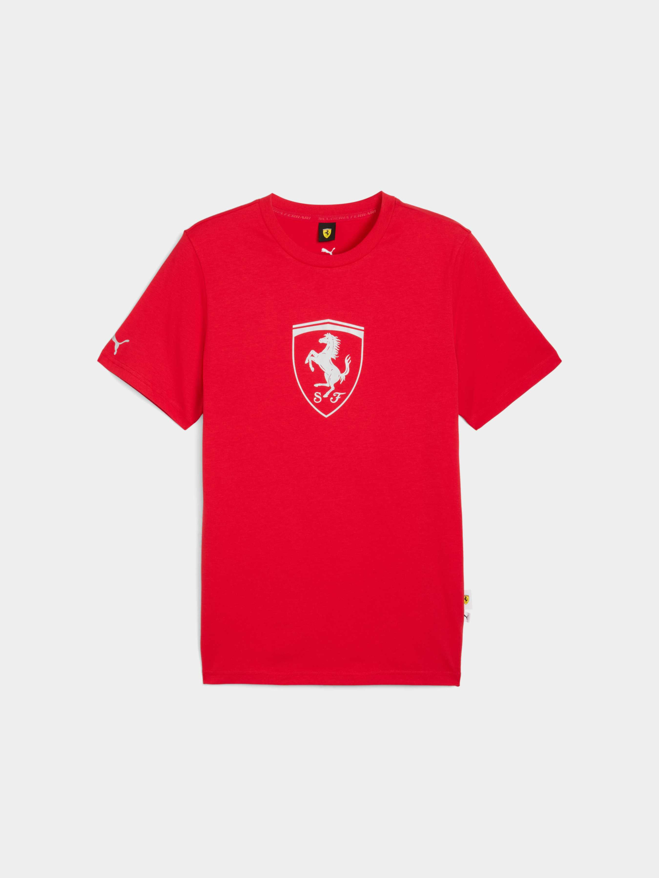 Футболка PUMA Ferrari Tonal Shield Tee модель 632785 Футболка PUMA Ferrari Tonal Shield Tee модель 632785 Фото