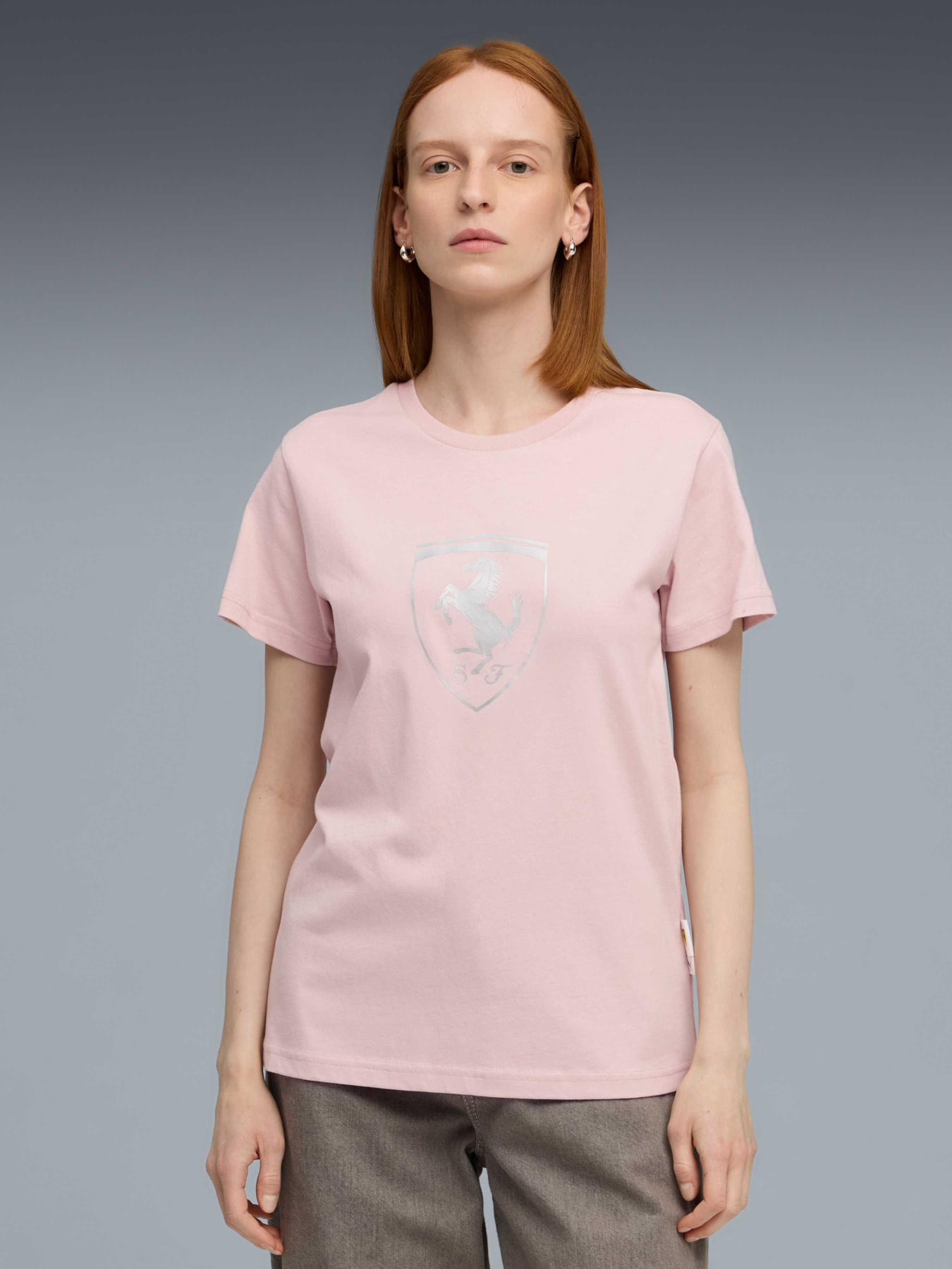 Футболка PUMA Ferrari Sportswear Wmn Shd T модель 632795 Фото