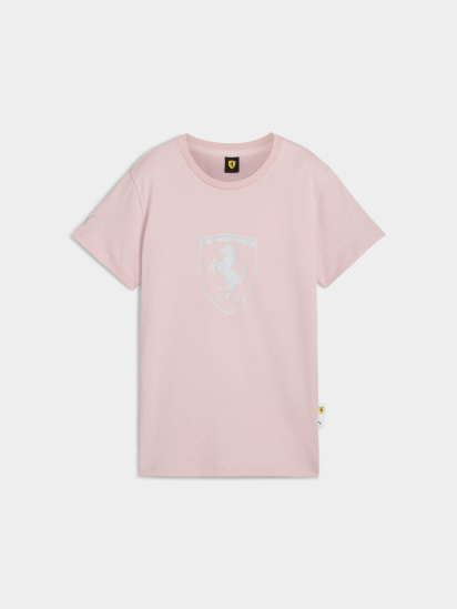Футболка Scuderia Ferrari Sportswear Tonal Shield Tee Women модель 632795 - фото
