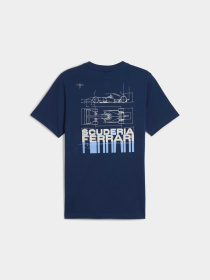 Футболка PUMA Ferrari Sportswear Car G Tee модель 632789 Фото