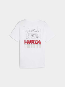 Футболка PUMA Ferrari Sportswear Car G Tee модель 632789 Футболка PUMA Ferrari Sportswear Car G Tee модель 632789 Фото