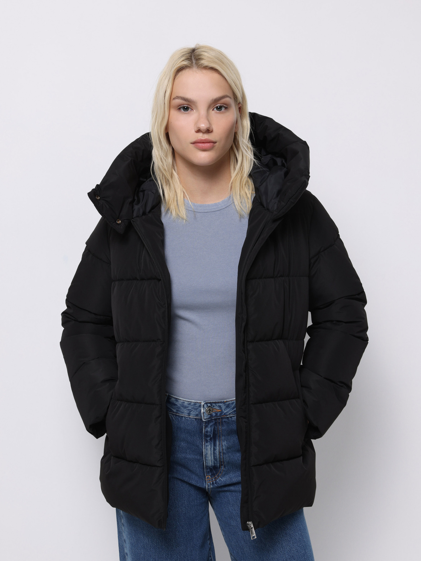 Куртки и дубленки Colin’s модель CL1075971_Q1.V1_BLK Фото