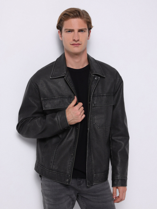 Куртки и дубленки Colin’s модель CL1076178_Q1.V1_BLK Фото