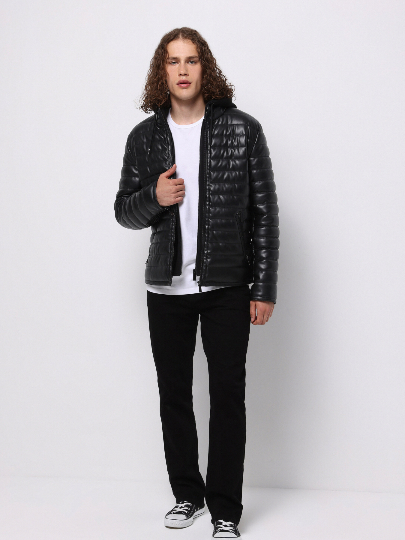 Куртки и дубленки Colin’s модель CL1076211_Q1.V1_BLK Фото