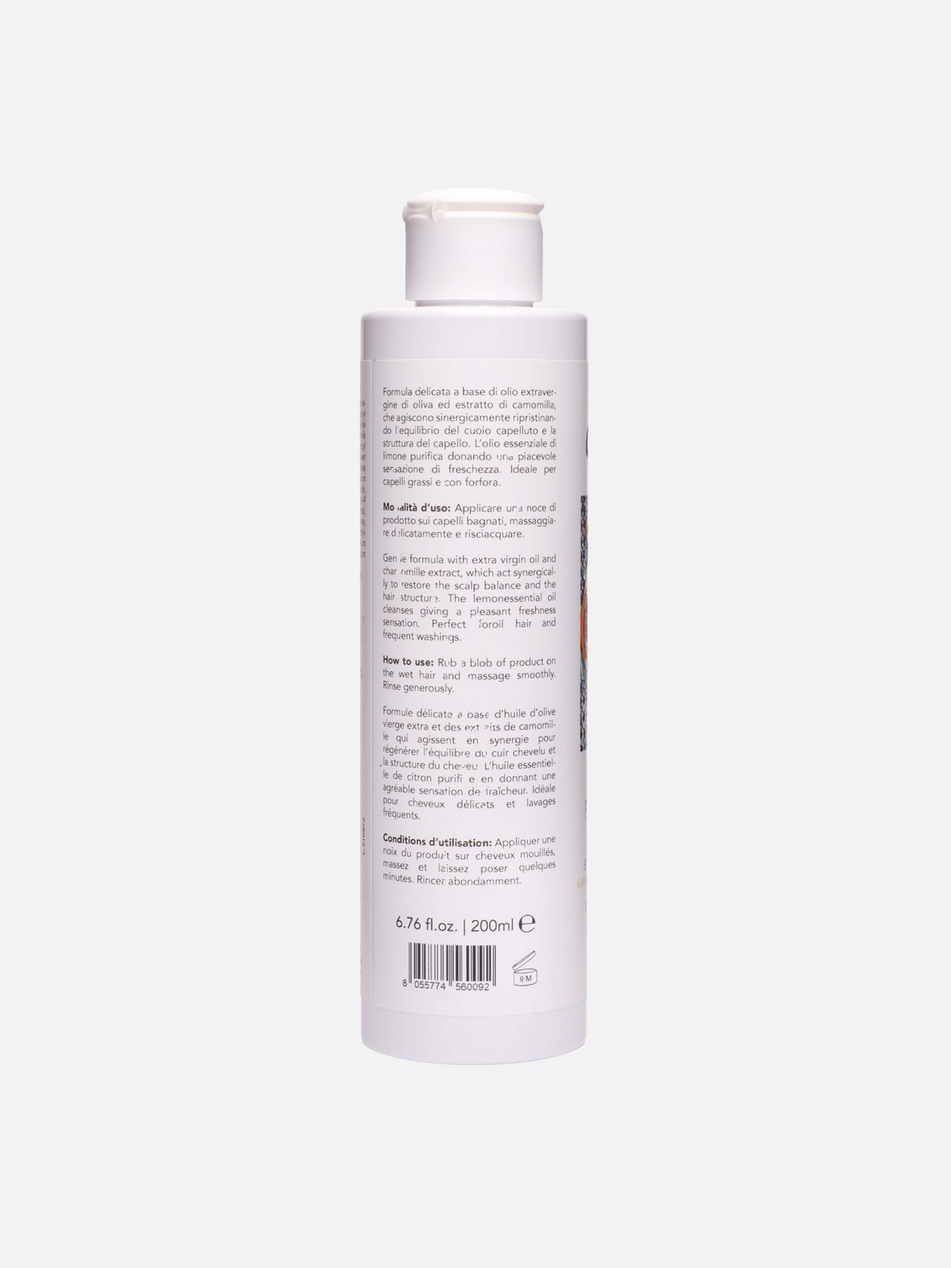 Очищающий шампунь для волос с эфирным маслом лимона Alia Skin Care модель ASC092 Фото