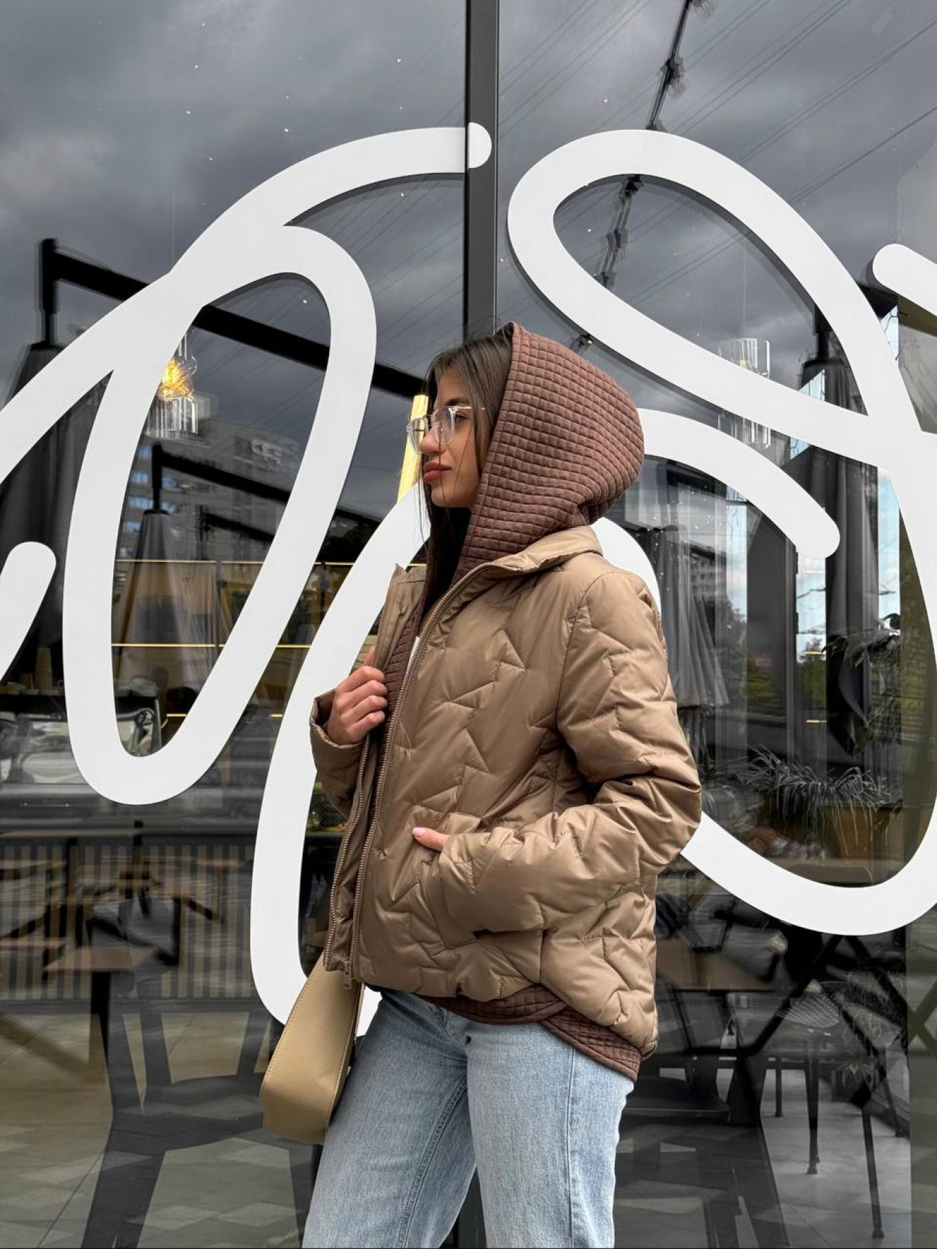 Демісезонна куртка D&V couture модель DV-008-MUS Фото