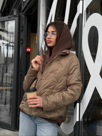 Демісезонна куртка D&V couture модель DV-008-MUS Фото