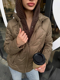 Демісезонна куртка D&V couture модель DV-008-MUS Фото