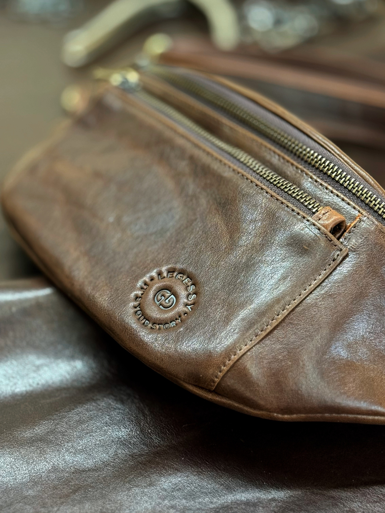 Поясна сумка Legessy модель URBAN_SORENTO_BROWN Фото