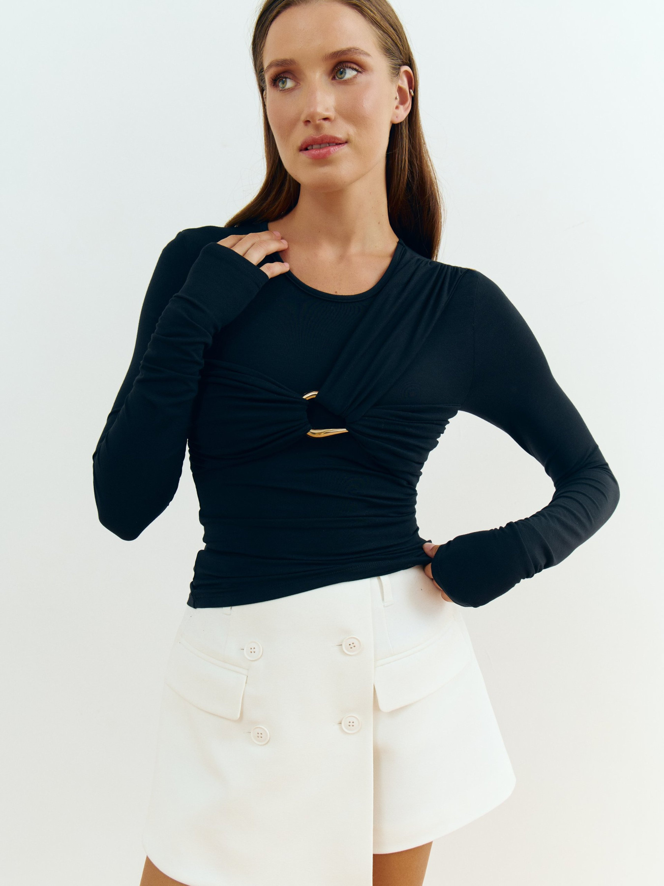 Лонгслив Gepur модель 48382 Фото