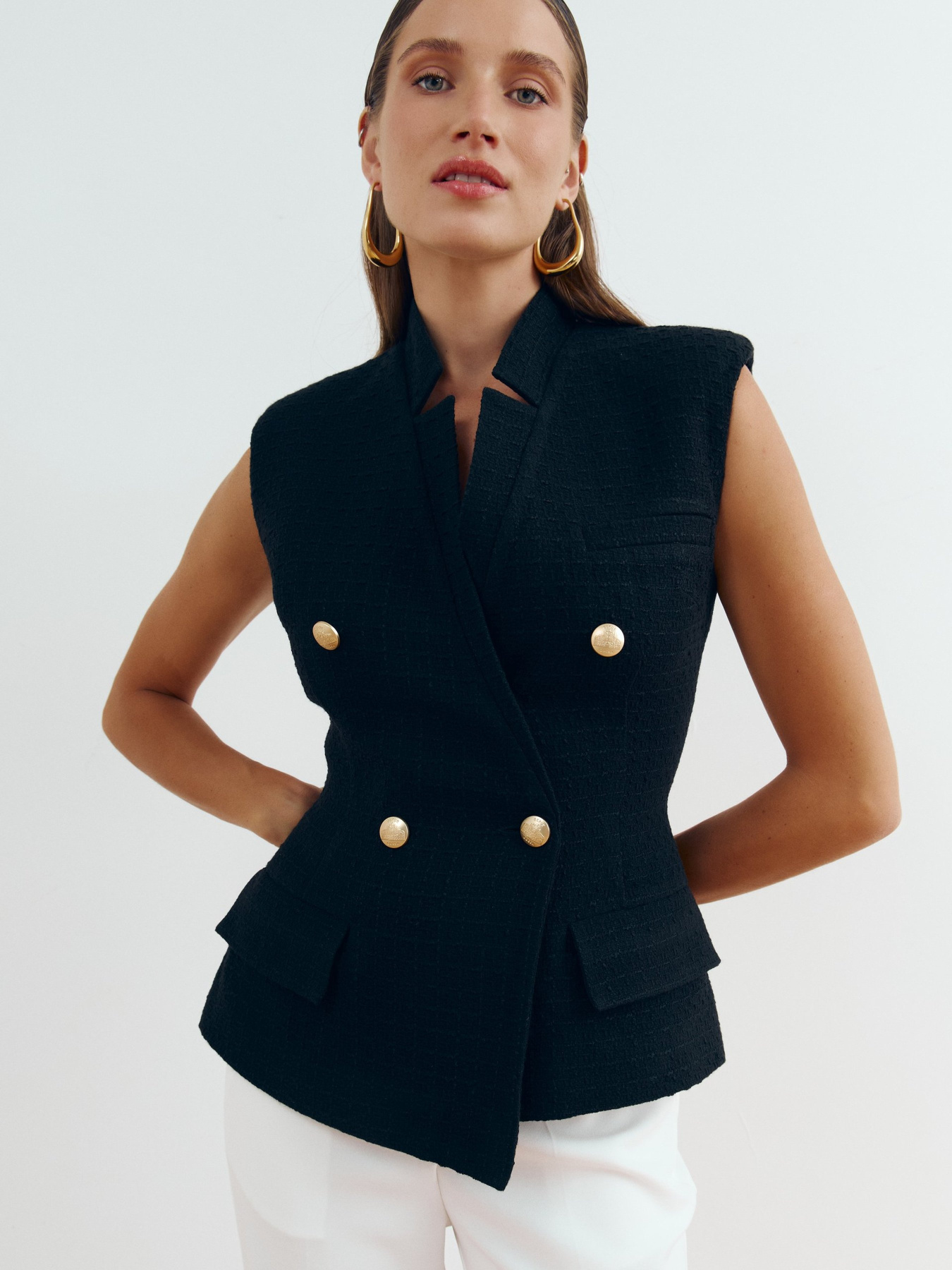 Жилет классический Gepur модель 48418 Фото