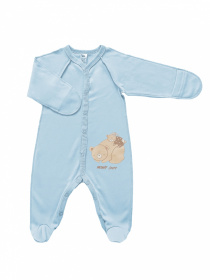 Комбінезон SMIL Блакитний модель smil_108700-1-goluboj Комбінезон SMIL Блакитний модель smil_108700-1-goluboj Фото