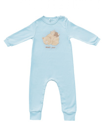 Нательный комбинезон SMIL модель smil_108704-1-goluboj Фото