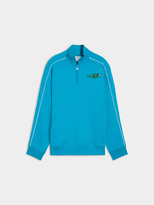 Спортивная кофта PUMA T7 Super Half-zip Crew модель 632235 Фото