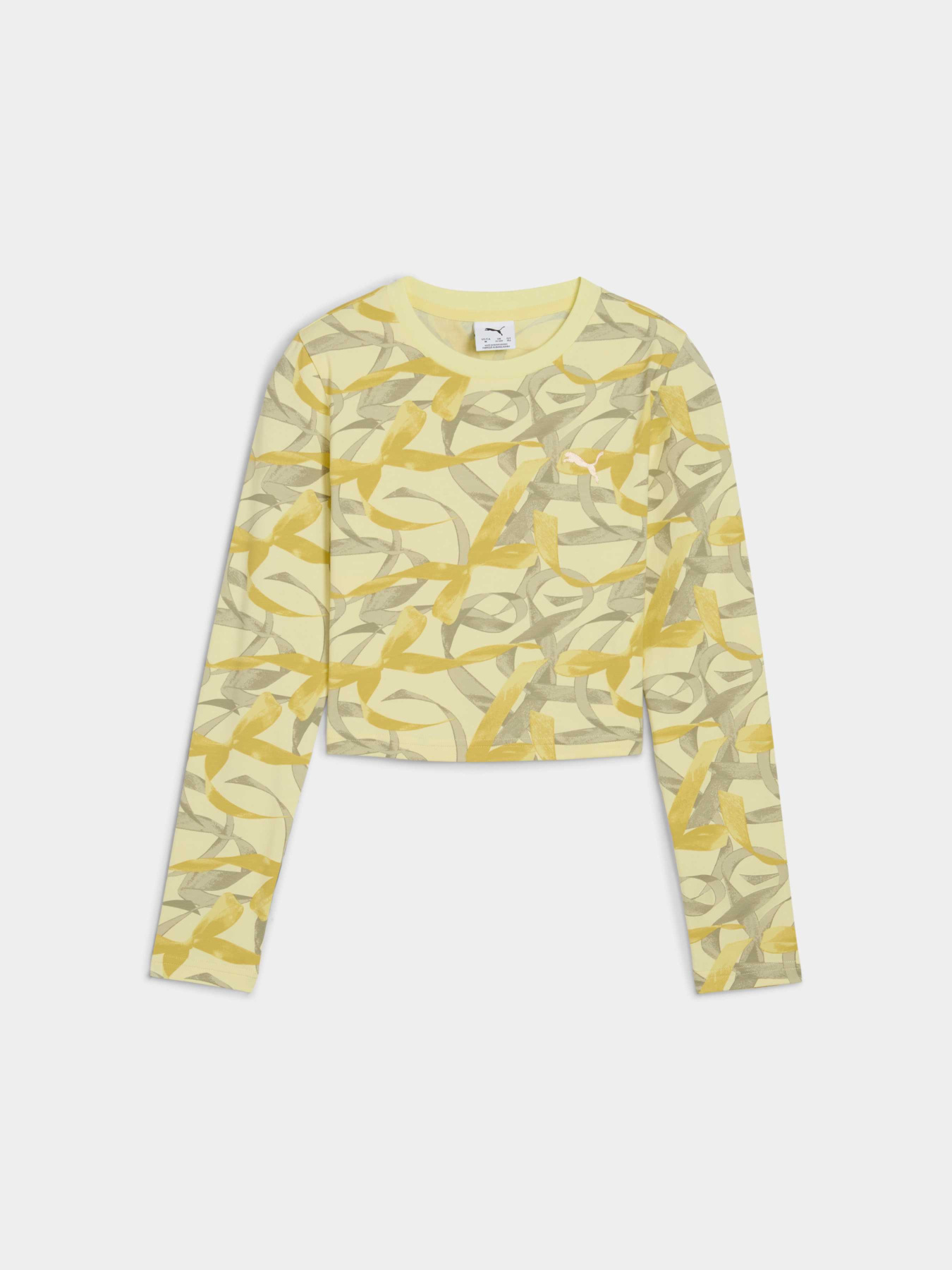 Лонгслів PUMA Bowtique Aop Longsleeve Tee модель 632218 Фото