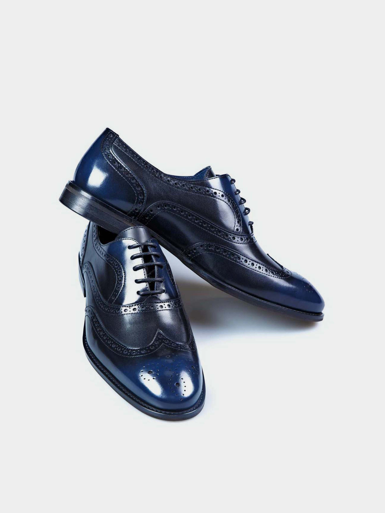 Оксфорды Tanner модель Anerli2Blue Фото