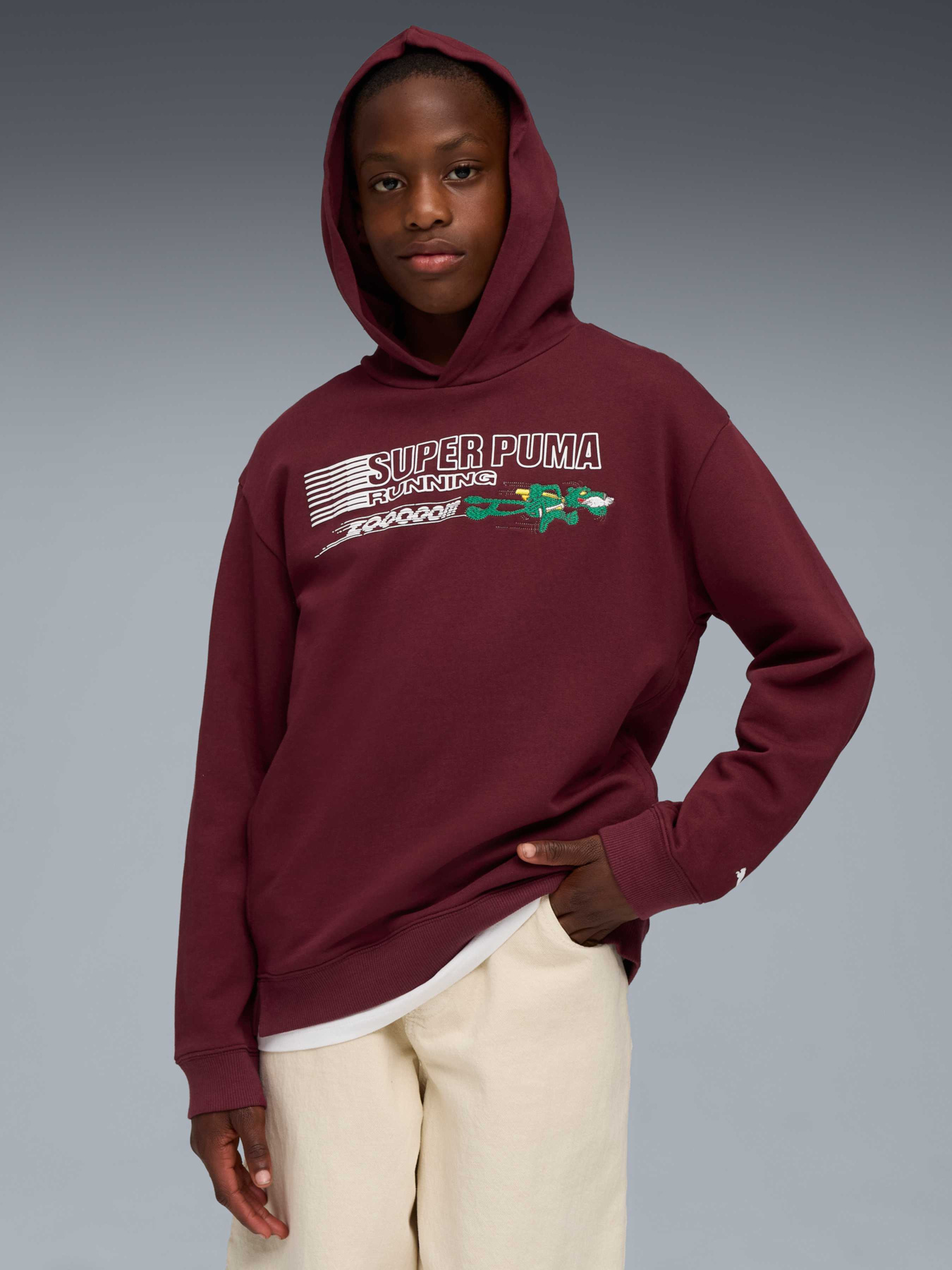 Худи PUMA Super Relaxed Hoodie модель 633458 Фото