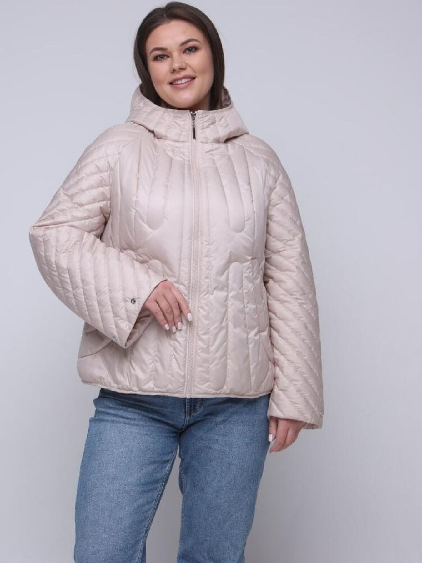 Демисезонная куртка City Fashion Classic модель 1103-PRL Фото