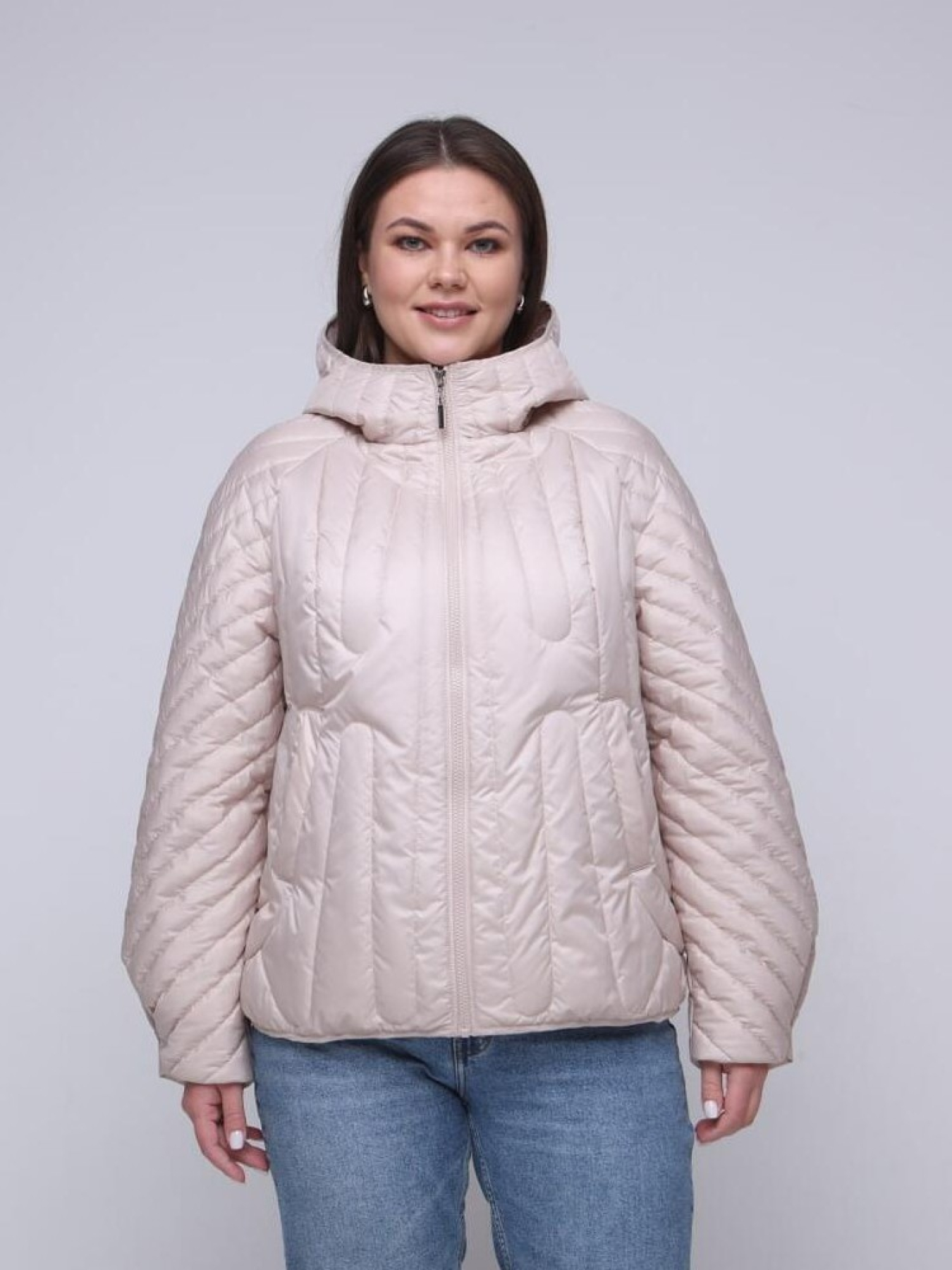 Демисезонная куртка City Fashion Classic модель 1103-PRL Фото