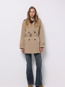 Пальто и плащи Colin’s модель CL1075672_Q1.V1_BEI Фото