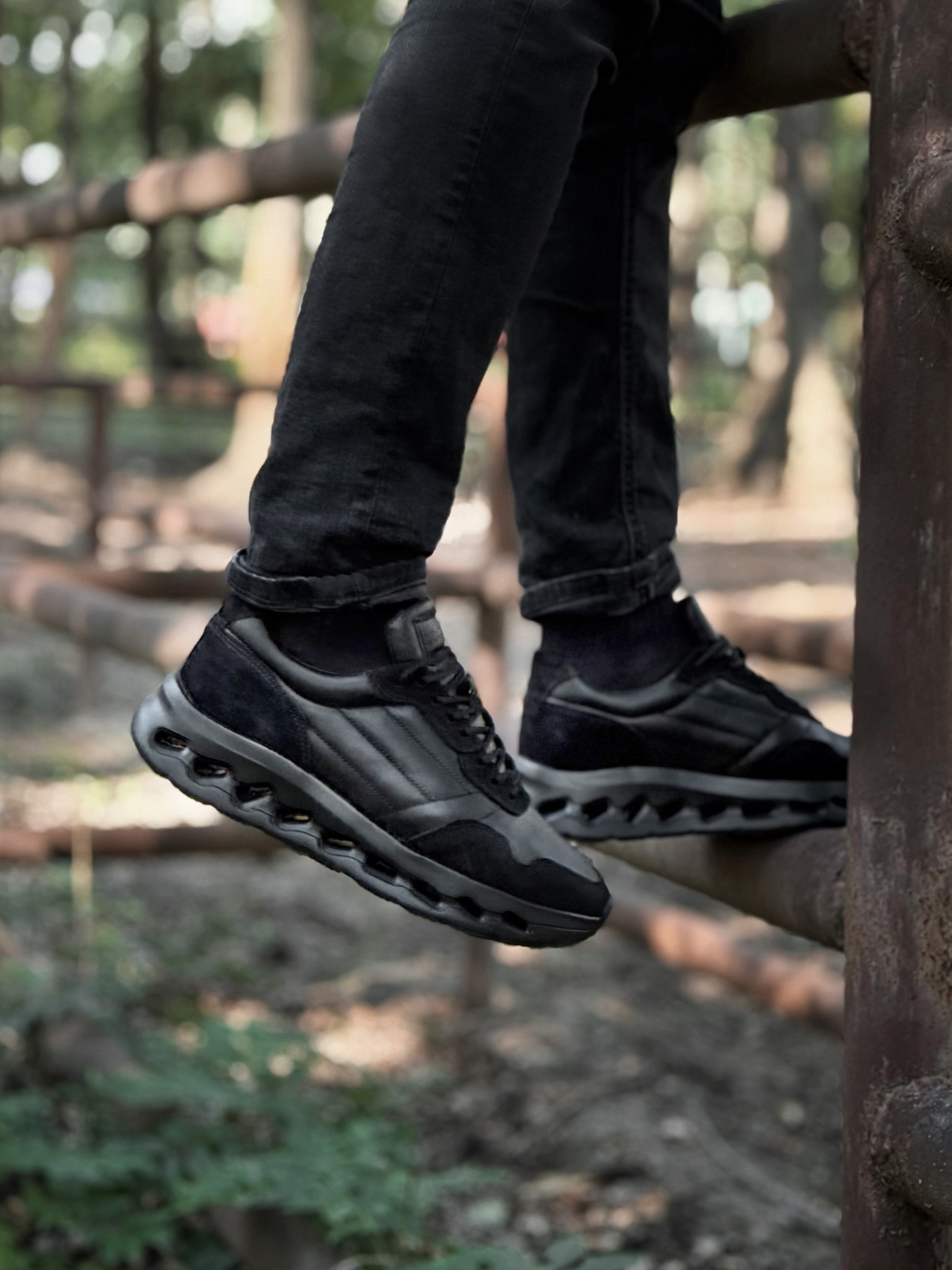 Кроссовки Legessy модель RICO_BLACK Фото