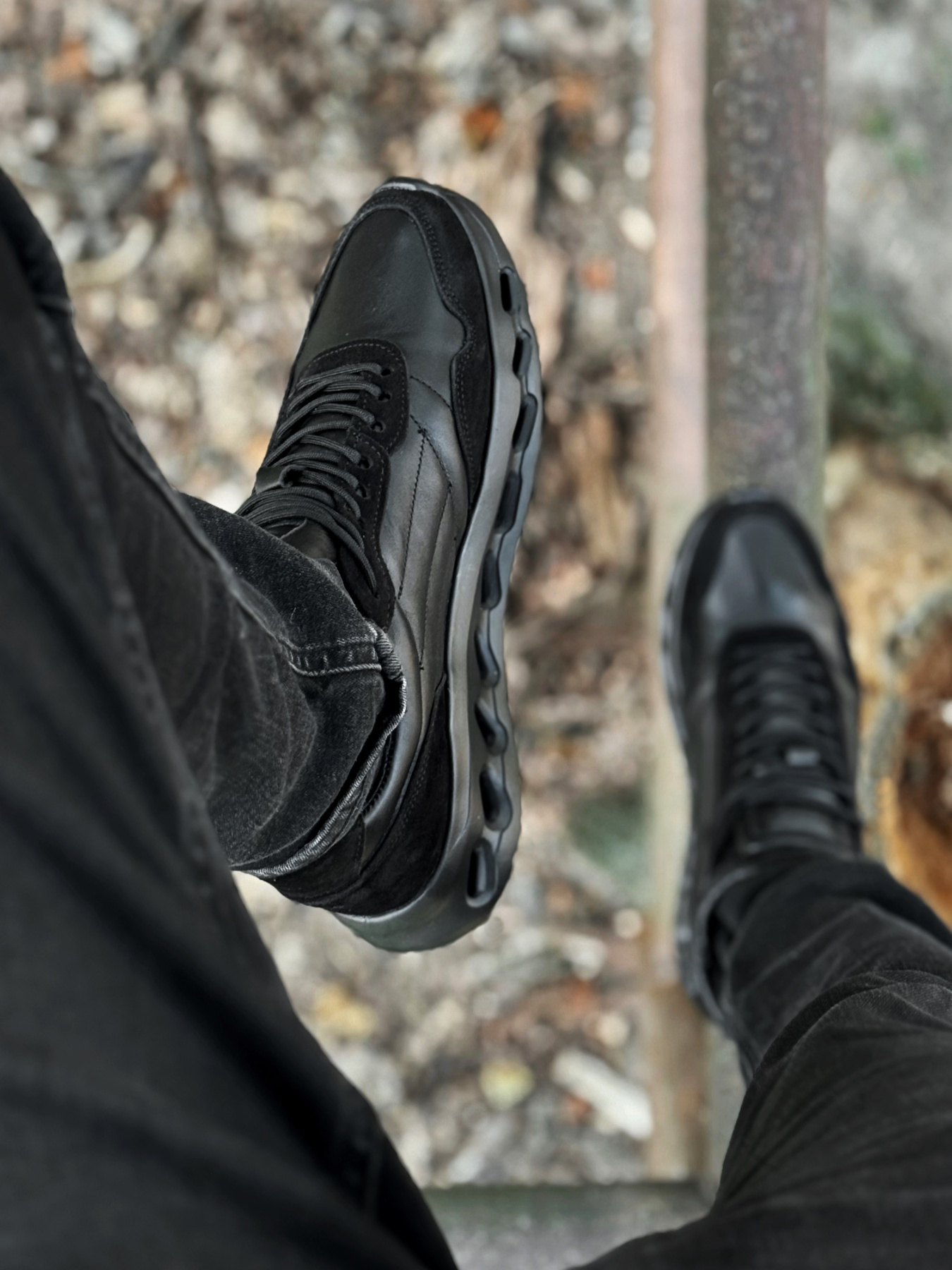 Кроссовки Legessy модель RICO_BLACK Фото