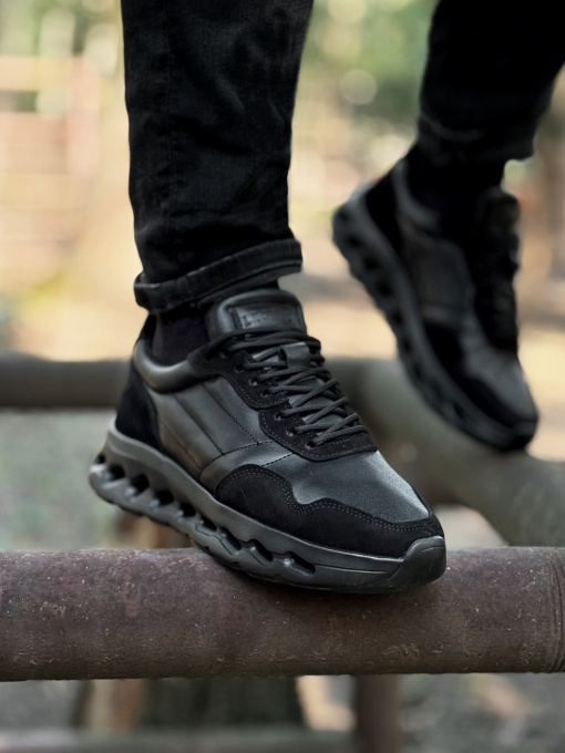 Кроссовки повседневные Legessy модель RICO_BLACK Фото