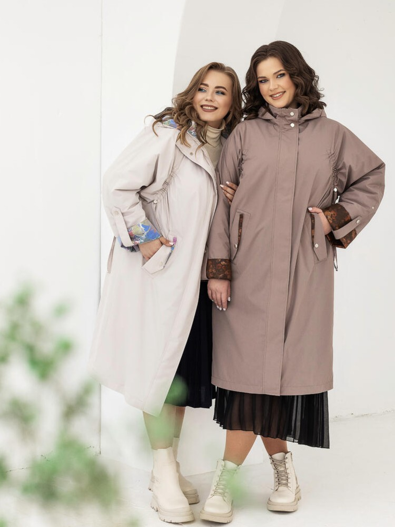 Плащ City Fashion Classic модель 1054-BRN Фото