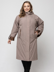 Плащ City Fashion Classic модель 1054-BRN Фото