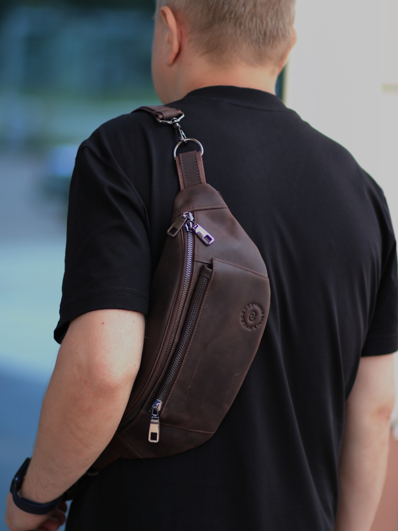 Поясная сумка Legessy модель URBAN_CH_BROWN Фото