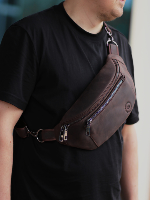Поясна сумка Legessy модель URBAN_CH_BROWN Фото