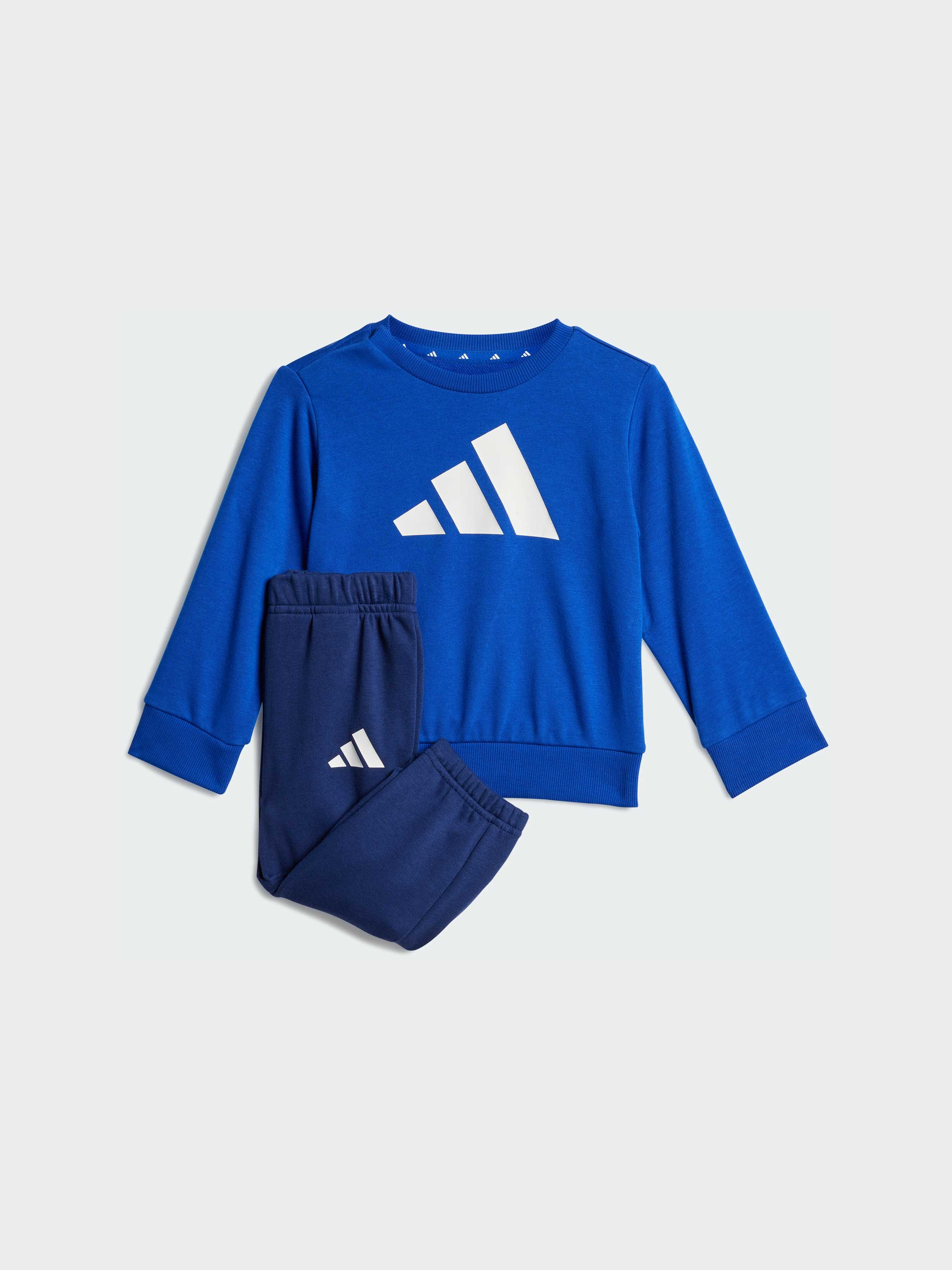 Бавовняний Дитячий Спортивний костюм adidas  (JW2461) колір синій