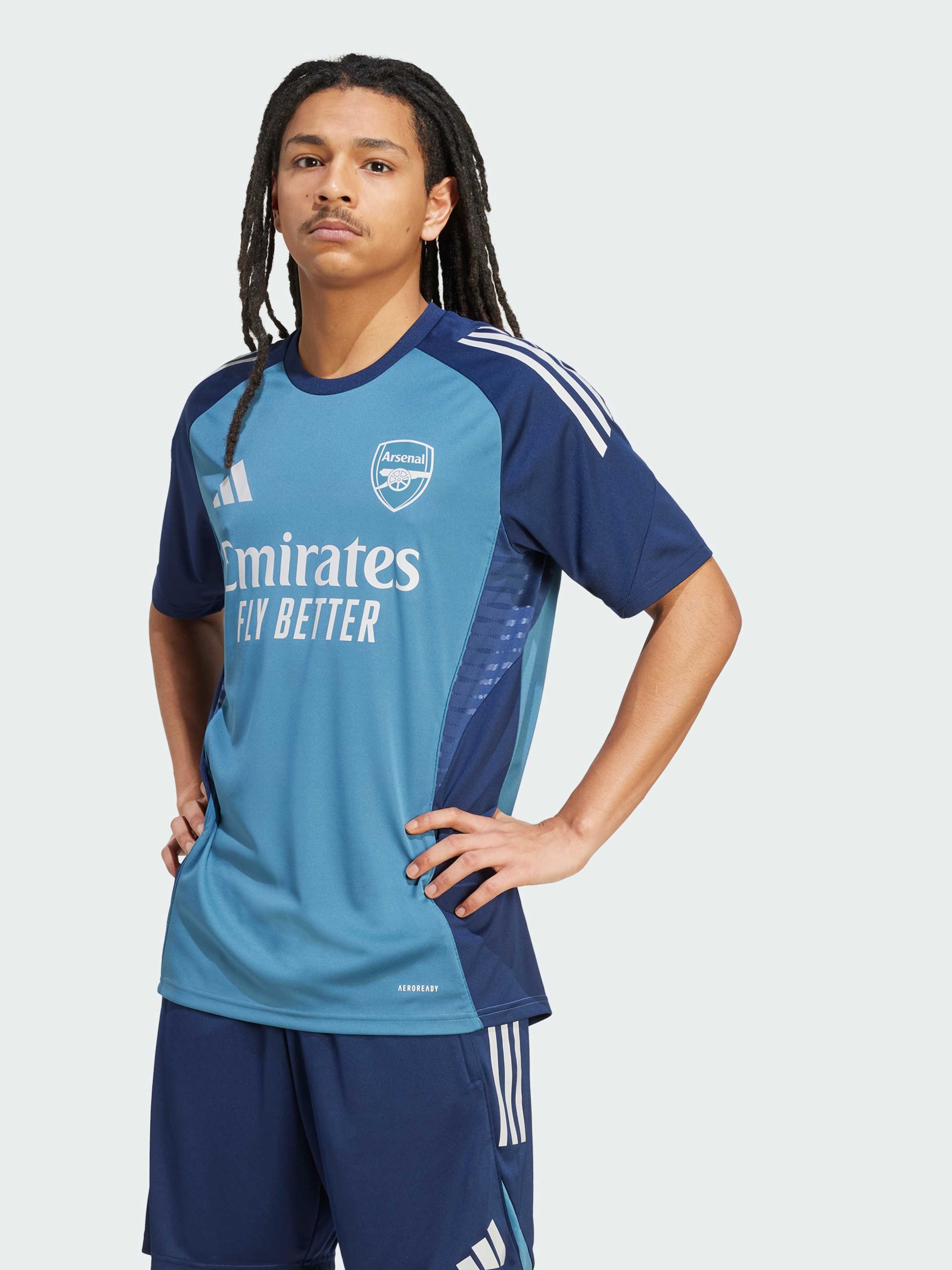 Чоловіча Футболка adidas Tiro (JJ1788) колір синій, матеріал перероблений поліестер