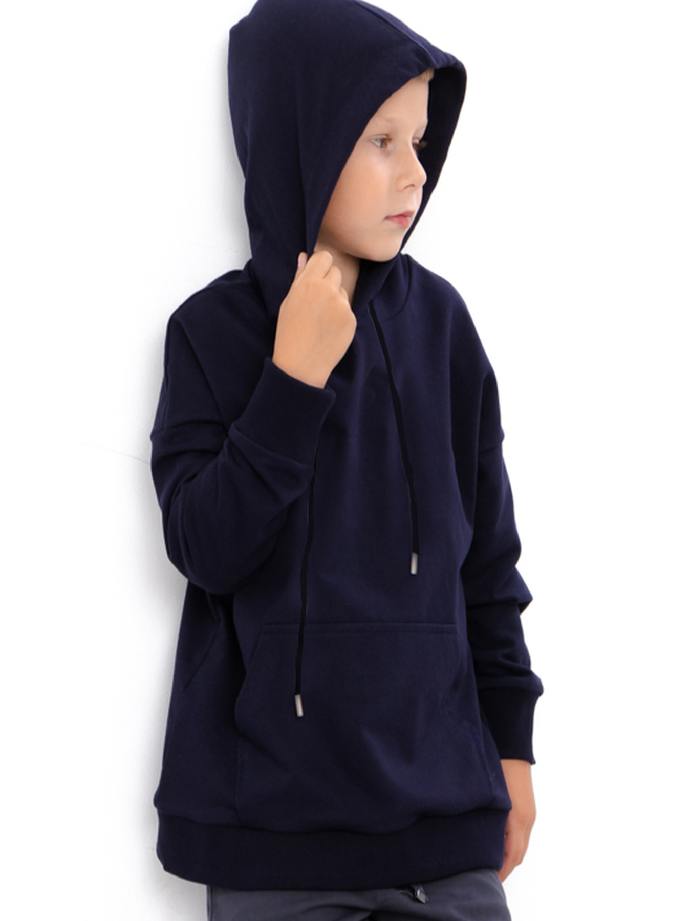 Худи Носи своє модель 6394-057-4-chornilxno-sinj Фото